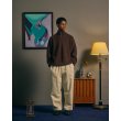 画像6: COMFORTABLE REASON " FLEECE BACK PANTS " - IVORY (6)