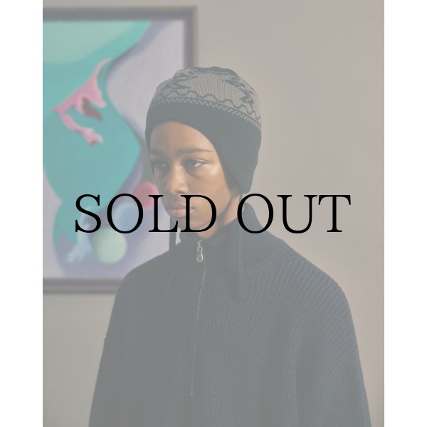 画像4: COMFORTABLE REASON " DUB EFFECT EAR FLAP " - BLACK (4)