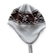 画像2: COMFORTABLE REASON " DUB EFFECT EAR FLAP " - SILVER WHITE (2)