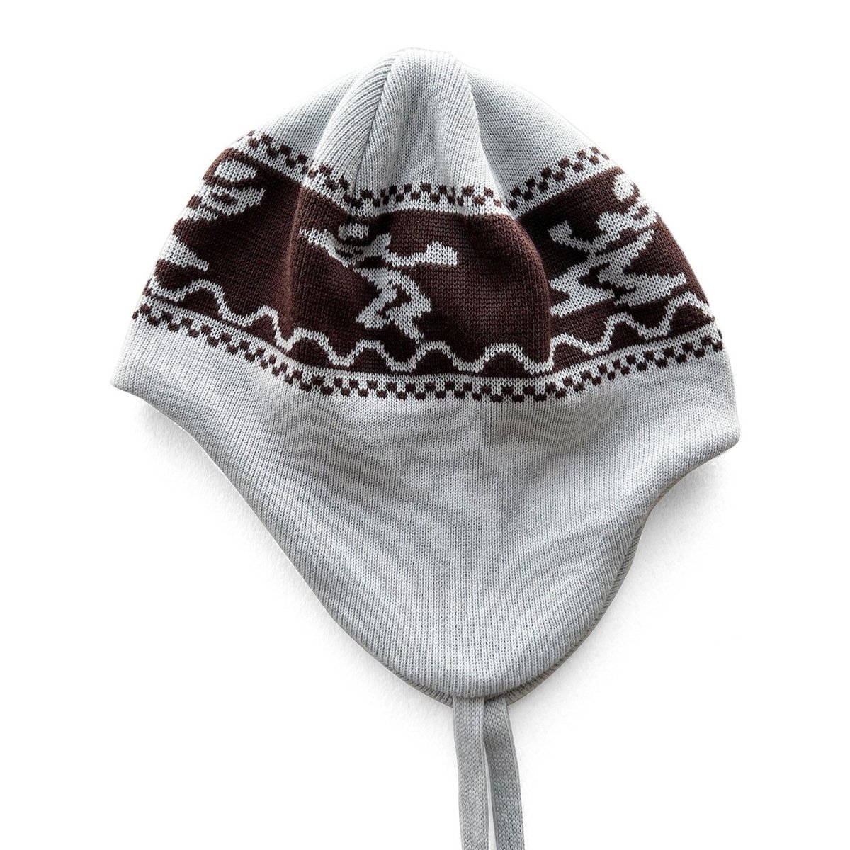 画像2: COMFORTABLE REASON | DUB EFFECT EAR FLAP  - SILVER WHITE (2)
