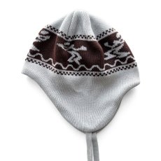 画像2: COMFORTABLE REASON | DUB EFFECT EAR FLAP  - SILVER WHITE (2)