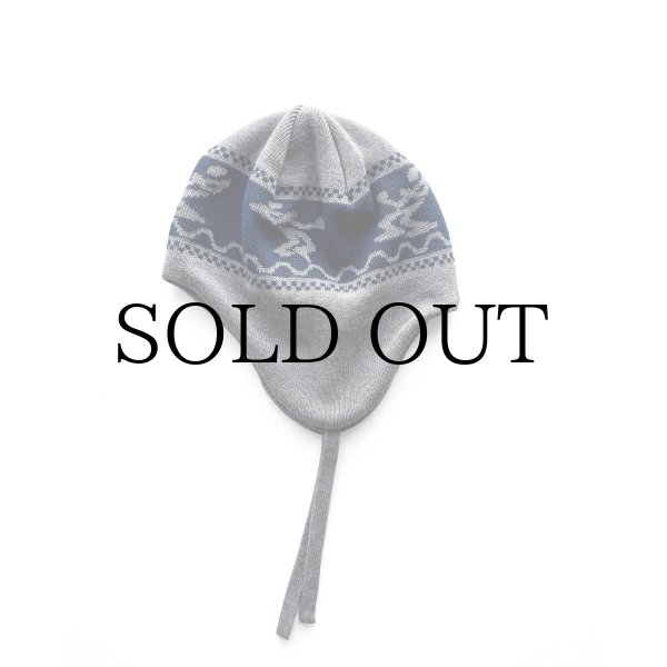 画像1: COMFORTABLE REASON " DUB EFFECT EAR FLAP " - GRAY (1)