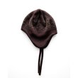 画像1: COMFORTABLE REASON " DUB EFFECT EAR FLAP " - BROWN (1)