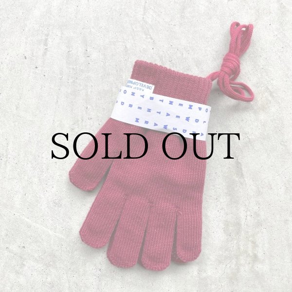画像1: NOROLL " USUALLY GLOVE " - DARK RED (1)