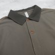 画像2: NOROLL " DRY WASHI L/S POLO " - KUCHIBA (2)