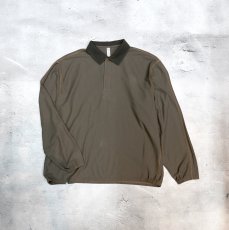 画像1: NOROLL " DRY WASHI L/S POLO " - KUCHIBA (1)