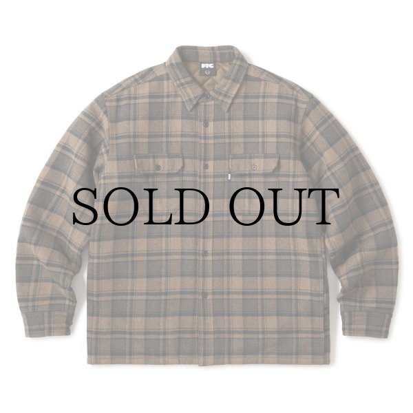 画像1: FTC " QUILTED LINED PLAID NEL SHIRT " - BROWN (1)