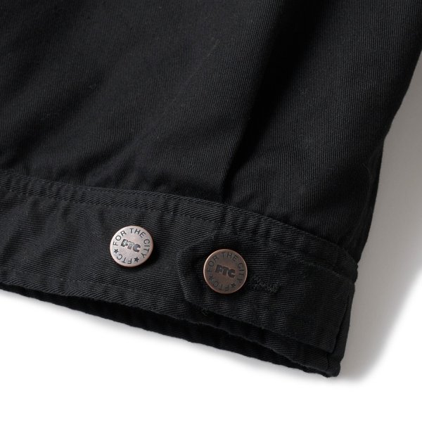 画像6: FTC x JUSTIN HAGER WORK JACKET  - BLACK   (6)