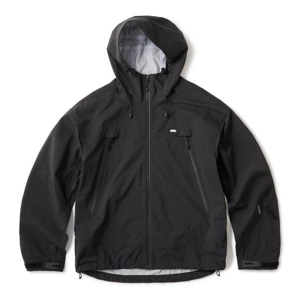 画像1: FTC " PERTEX® 3L SHELL JACKET " - BLACK (1)