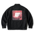 画像2: FTC x JUSTIN HAGER WORK JACKET  - BLACK   (2)