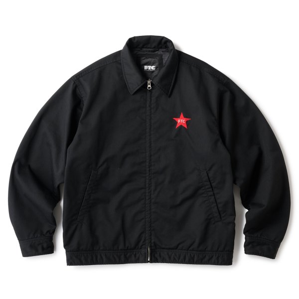 画像1: FTC x JUSTIN HAGER WORK JACKET  - BLACK   (1)