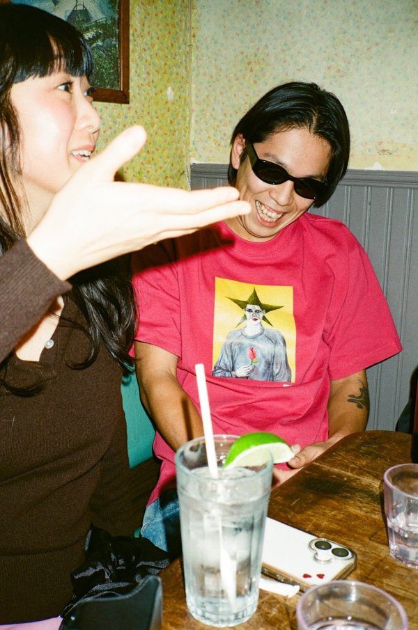 画像3: FTC x JUSTIN HAGER TEE  - WINE (3)