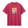 画像1: FTC x JUSTIN HAGER TEE  - WINE (1)