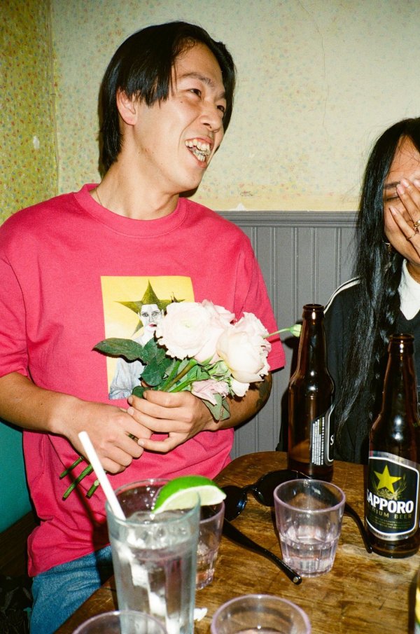 画像4: FTC x JUSTIN HAGER TEE  - WINE (4)
