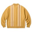 画像3: FTC " STRIPE ZIP UP KNIT CARDIGAN " - MUSTARD (3)