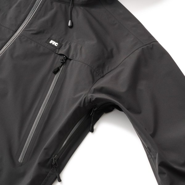 画像4: FTC " PERTEX® 3L SHELL JACKET " - BLACK (4)