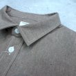 画像3: NOROLL " HWR WOOL WEATHER SHIRT " - BEIGE (3)