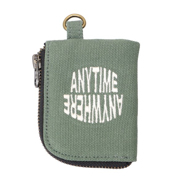 画像2: PASS ~ PORT " DISTRIBUTION COIN POUCH " - ELM GREEN (2)