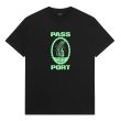 画像1: PASS~PORT " HERCU~LOCKS TEE " - BLACK (1)