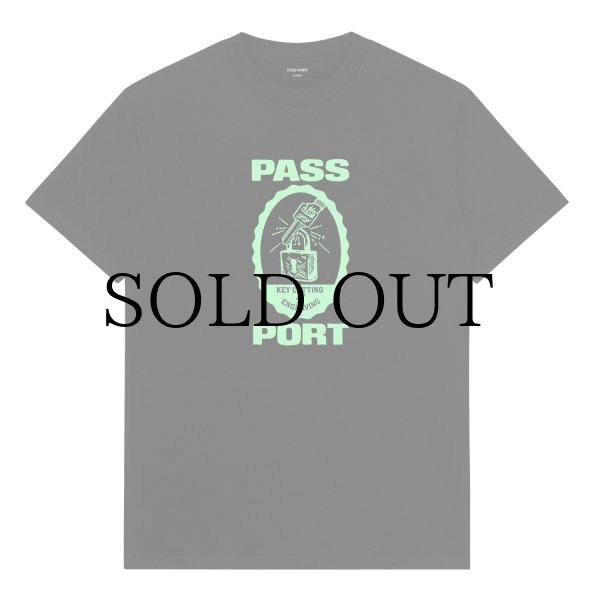 画像1: PASS~PORT " HERCU~LOCKS TEE " - BLACK (1)