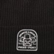 画像2: PASS ~ PORT " HERCU-LOCKS BEANIE " - VINTAGE BLACK (2)