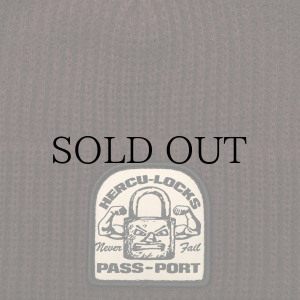画像2: PASS ~ PORT " HERCU-LOCKS BEANIE " - DARK CHOCOLATE (2)