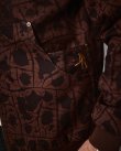 画像8: PASS~PORT " WEATHERED ZIP HOOD " - MUD (8)