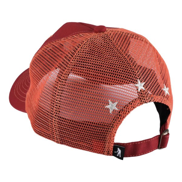 画像3: PASS~PORT.  " SEAFOOD STAFF PACKERS TRUCKER CAP " - LOBSTER RED (3)
