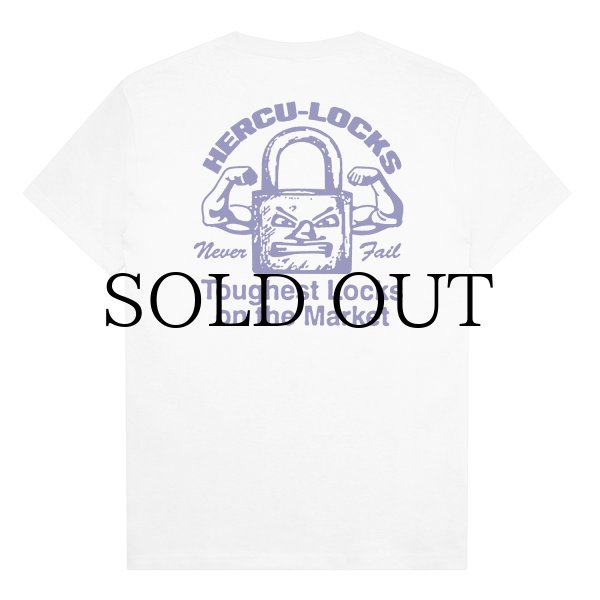 画像1: PASS~PORT " HERCU~LOCKS TEE " - WHITE (1)