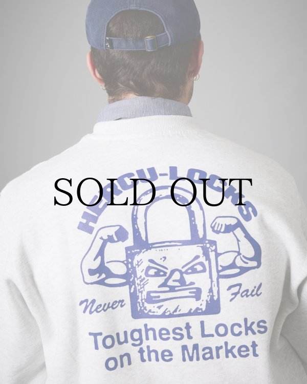 画像10: PASS~PORT " HERCU~LOCKS SWEATER " - WHITE MARLE (10)