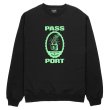 画像1: PASS~PORT " HERCU~LOCKS SWEATER " - BLACK (1)