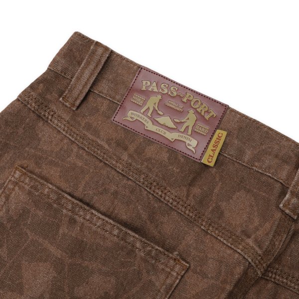 画像4: PASS~PORT.  " WEATHERED WORKERS CLUB CLASSIC JEAN " - MUD (4)