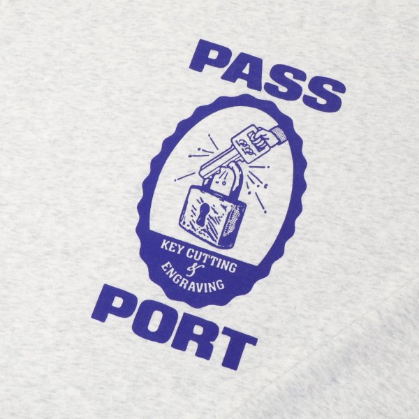 画像3: PASS~PORT " HERCU~LOCKS SWEATER " - WHITE MARLE (3)
