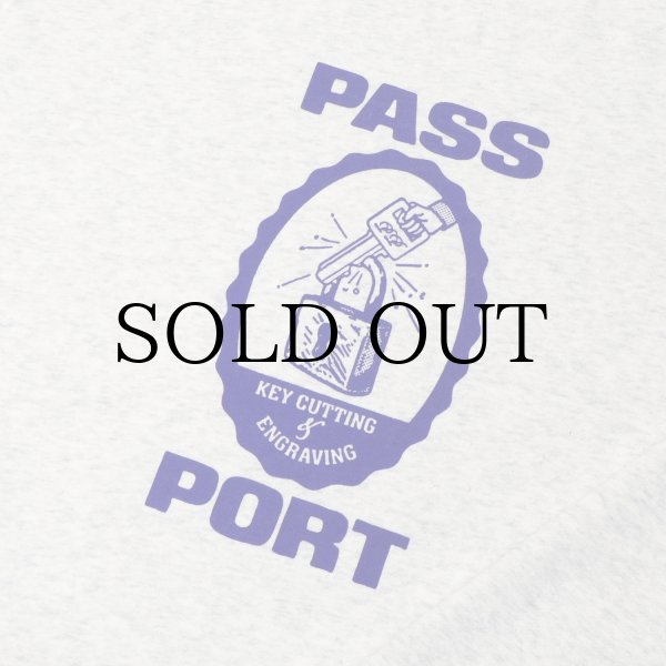 画像3: PASS~PORT " HERCU~LOCKS SWEATER " - WHITE MARLE (3)