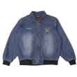 画像1: PASS~PORT " HERCU~LOCKS RECYCLED DENIM FREIUGHT JACKET " - WASHED DARK INDIGO (1)