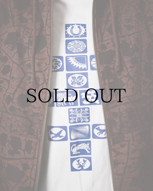 画像7: PASS~PORT " WEATHERED ZIP HOOD " - MUD (7)