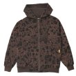 画像1: PASS~PORT " WEATHERED ZIP HOOD " - MUD (1)