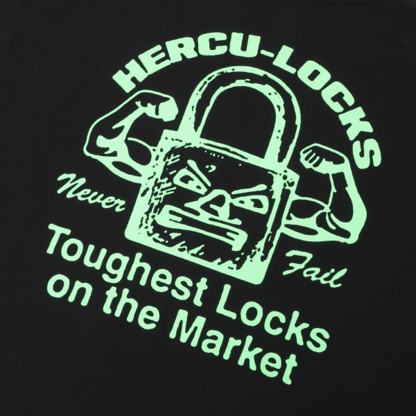 画像5: PASS~PORT " HERCU~LOCKS SWEATER " - BLACK (5)