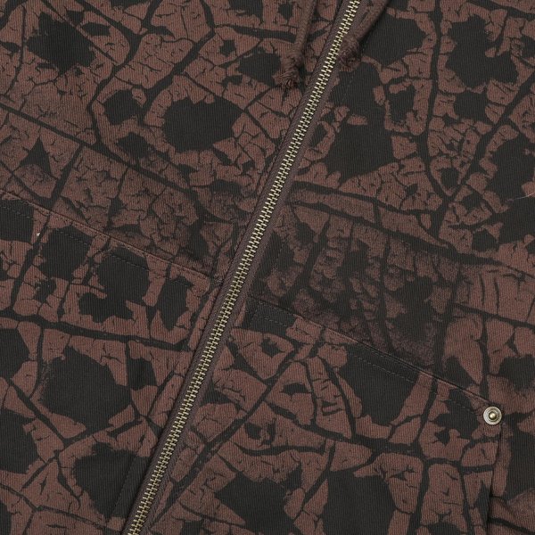 画像3: PASS~PORT " WEATHERED ZIP HOOD " - MUD (3)