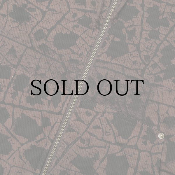 画像3: PASS~PORT " WEATHERED ZIP HOOD " - MUD (3)