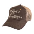画像1: PASS~PORT.  " SEAFOOD STAFF PACKERS TRUCKER CAP " - CHOCO (1)