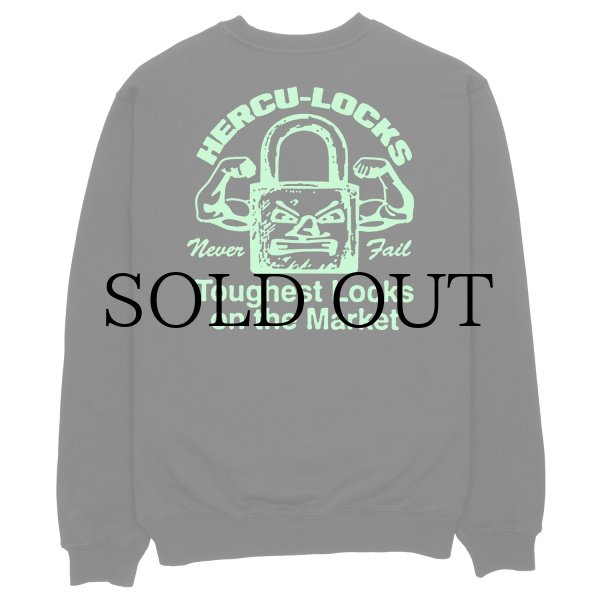 画像2: PASS~PORT " HERCU~LOCKS SWEATER " - BLACK (2)