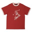 画像1: PASS~PORT " CLONCURRY RINGER TEE " - BRICK (1)
