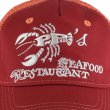 画像2: PASS~PORT.  " SEAFOOD STAFF PACKERS TRUCKER CAP " - LOBSTER RED (2)