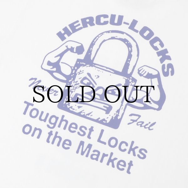 画像2: PASS~PORT " HERCU~LOCKS TEE " - WHITE (2)