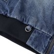 画像4: PASS~PORT " HERCU~LOCKS RECYCLED DENIM FREIUGHT JACKET " - WASHED DARK INDIGO (4)