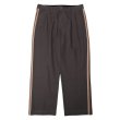 画像1: PASS~PORT.  " HERRINGBONE LEAGUES CLUB STRIPE PANT " - DARK BROWN (1)