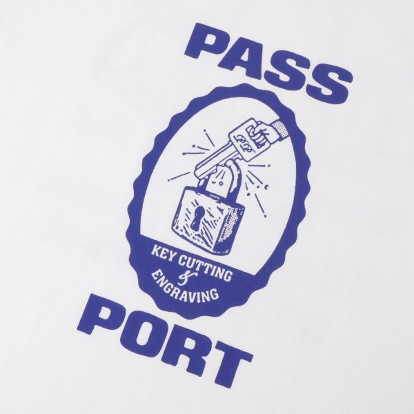 画像5: PASS~PORT " HERCU~LOCKS TEE " - WHITE (5)