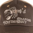 画像2: PASS~PORT.  " SEAFOOD STAFF PACKERS TRUCKER CAP " - CHOCO (2)