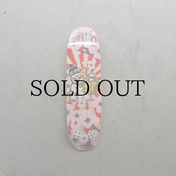 画像1: CHICO STIX " NICO HIRAGA MENEKI-NEKO " - 8.75" EGG SHAPE (1)